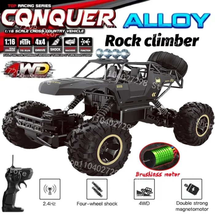 Carrinho de controle remoto: Domine as Trilhas com o OEING RC 4x4: Aventura Sem Limites! - Imagem 1