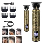 Máquina profissional recarregável para cortar cabelo e barbear Dizy - Imagem 2