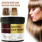 Máscara de cabelo de queratina mágica com reparação rápida - Imagem 7