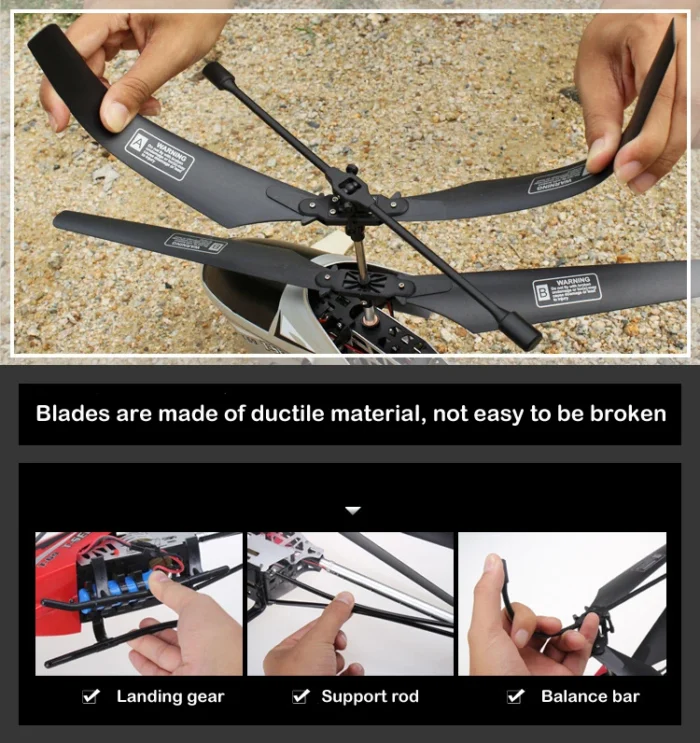 Eleve sua aventura com o Helicóptero RC de Alta Performance! - Imagem 10