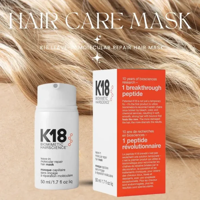 Cabelos Incríveis em Apenas 4 Minutos com o K18 Peptide - Imagem 1