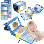 Espelho de Chão para Bebê com Livro de Adesivos: Diversão e Desenvolvimento em um Só Produto! - Imagem 6