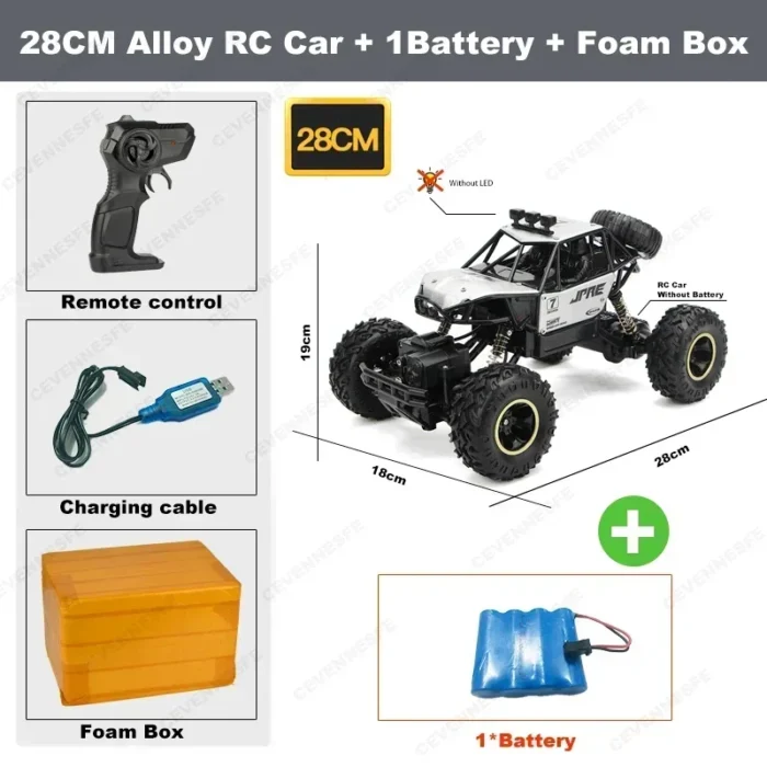 Carrinho de controle remoto: Domine as Trilhas com o OEING RC 4x4: Aventura Sem Limites! - Imagem 4