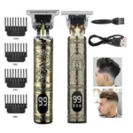 Máquina profissional recarregável para cortar cabelo e barbear Dizy
