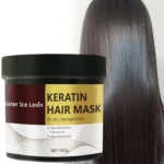 Máscara de cabelo de queratina mágica com reparação rápida