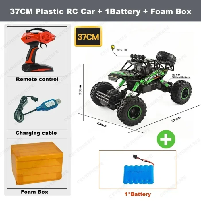 Carrinho de controle remoto: Domine as Trilhas com o OEING RC 4x4: Aventura Sem Limites! - Imagem 5