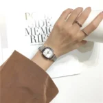 Relógio Feminino MOONBIFFY Analógico-Digital Minimalista Pulseira Aço Inox. - Imagem 6