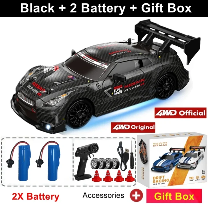 Carrinho de Controle Remoto: Versátil e emocionante, com seus 5 modelos o carro RC 4WD Drift é uma diversão garantida! - Imagem 6