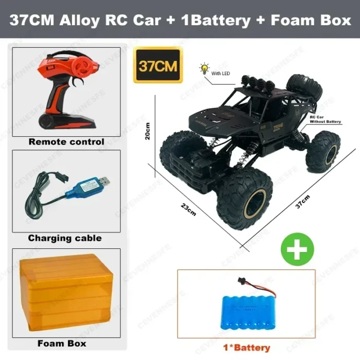 Carrinho de controle remoto: Domine as Trilhas com o OEING RC 4x4: Aventura Sem Limites! - Imagem 6
