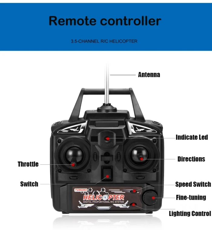 Eleve sua aventura com o Helicóptero RC de Alta Performance! - Imagem 11