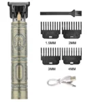 Máquina profissional recarregável para cortar cabelo e barbear Dizy - Imagem 15