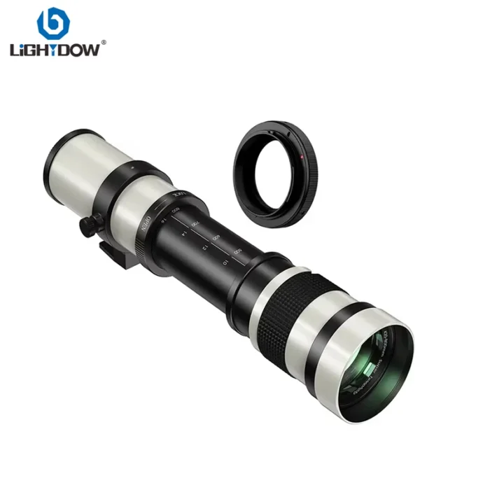 Lente Telefoto 420-800mm para Câmeras Canon e Nikon - Capture Detalhes Incríveis. - Imagem 1