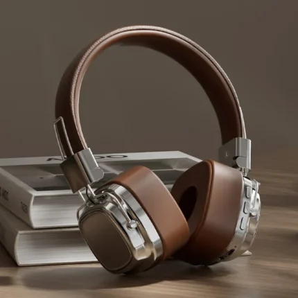 Fones de Ouvido Sem Fio NICTEKS: Clássico, Conectado e Com um Som Que Te Leva de Volta no Tempo!